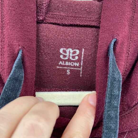 Albion Hooded Sweatshirt Size Small - Picture 6 of 9